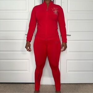 Ed Hardy By Christian Audigier Vintage Track Suit